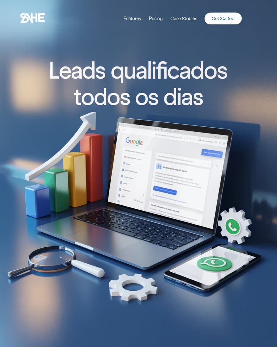 Website responsivo em diversos dispositivos e otimizado para SEO